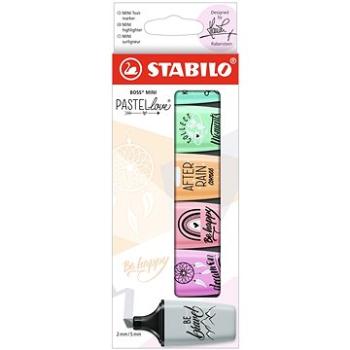 STABILO BOSS MINI Pastellove 2.0 – balenie 6 ks (4006381577007)