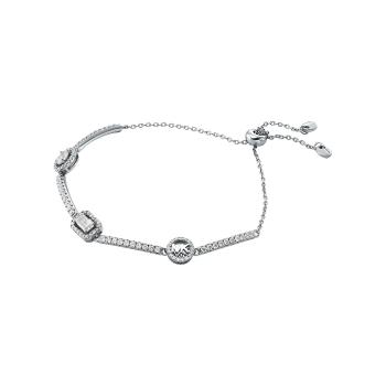 Michael Kors Nežný strieborný náramok so zirkónmi Brilliance Kors MKC1715CZ040
