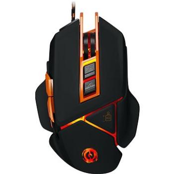 CANYON Herná myš optická HAZARD, DPI 800 až 6400, čierna (CND-SGM6N)