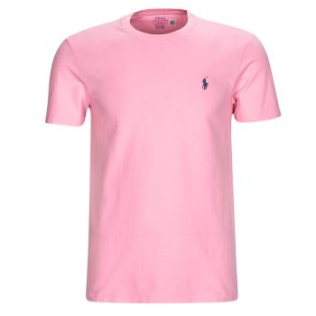 Polo Ralph Lauren  T-SHIRT AJUSTE EN COTON  Tričká s krátkym rukávom Ružová