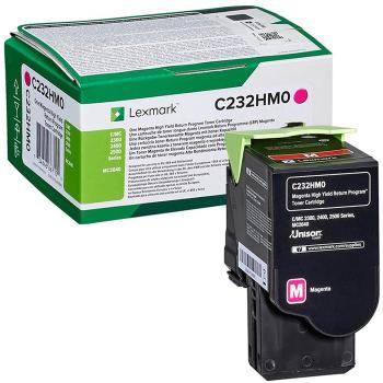 Lexmark C232HM0 purpurový (magenta) originálny toner