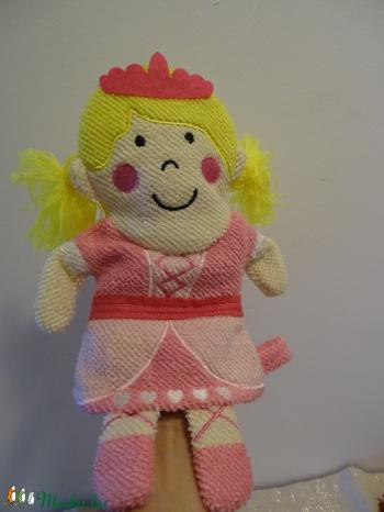 Kislány kesztyűbáb 26cm