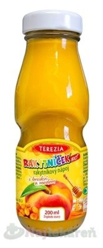 TEREZIA RAKYTNÍČEK BIO Rakytníkový nápoj s broskyňou a medom 200 ml