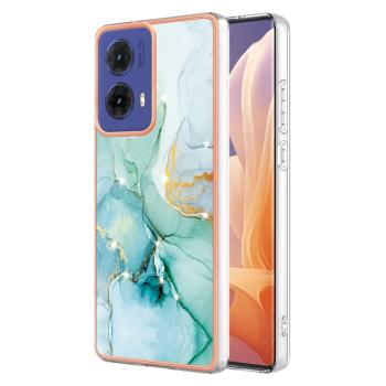 IMD MARBLE Ochranný kryt pre Motorola Moto G85 5G GREEN