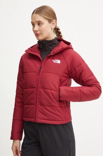 Športová bunda The North Face Hyalite bordová farba, NF0A7ZIV1IX1