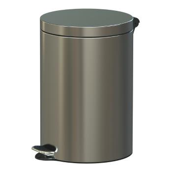 Coș cu pedale Alda Freedom Fresh 20 l, oțelinoxidabil mat, inox mat, 20 l