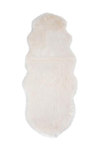 Prehoz House Nordic Lambskin Artificial biela farba