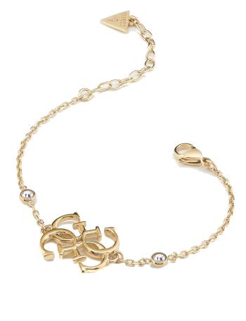 Guess Brățară elegantă placată cu aur 4G Status JUBB01475JW 14,5 - 18,5 cm - S