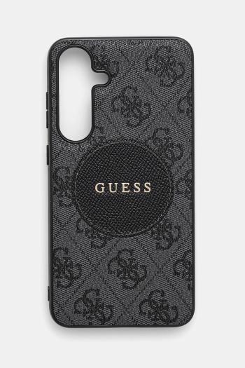 Puzdro na mobil Guess Samsung Galaxy S25+ čierna farba, GUHMS25MP4PGRSGK