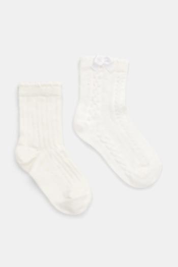 Ponožky pre bábätká United Colors of Benetton béžová farba, 6AO50702V