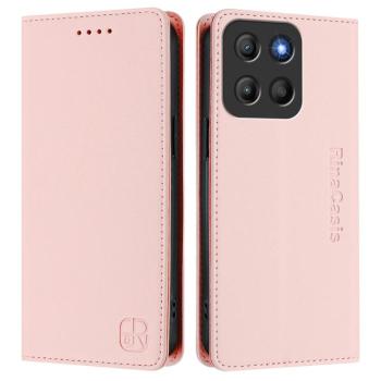RINA Zaklápacie puzdro pre Motorola Moto G15 / G15 Power ružové