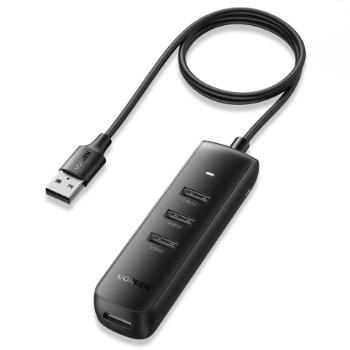 Ugreen CM416 HUB adaptér USB / 4x USB 3.2 1m, čierny (CM416 8065)