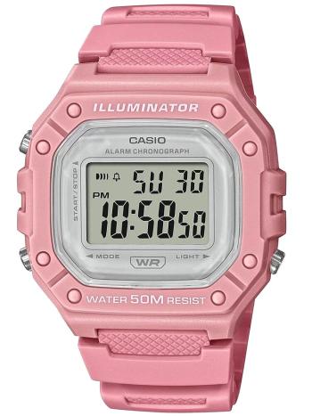 UNISEX WATCH CASIO W-218HC-4A + BOX (zd208h)