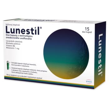 LUNESTIL 1 miligram 15 duokapsúl