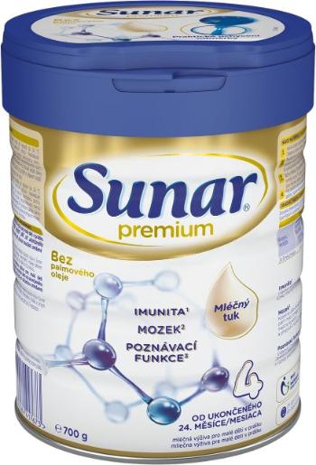 SUNAR Premium 4 batoľacie mlieko 700 g