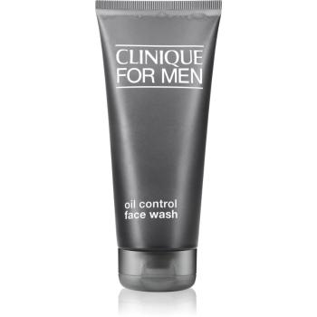 Clinique For Men™ Oil Control Face Wash čistiaci gél pre normálnu až mastnú pleť 200 ml