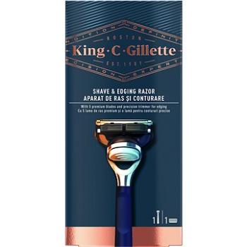 KING C. GILLETTE Shave & Edging + hlavica 1 ks (7702018590209)