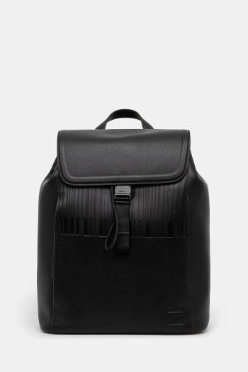 Kožený ruksak Paul Smith pánsky, čierna farba, veľký, jednofarebný, M1A-8022-PEMBOS