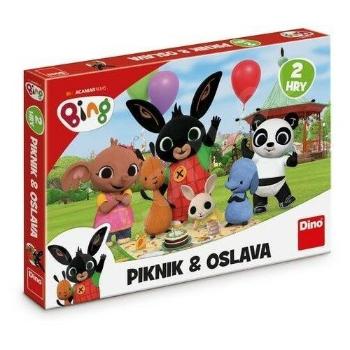 Piknik a Oslava 2v1 Zajačik Bing detské spoločenské hry v krabici 33,5x23x3,5cm