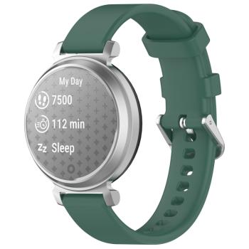 SILICONE Vymeniteľný remienok pre Garmin Lily 2 Active tmavozelený
