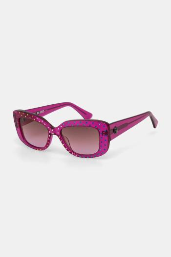Slnečné okuliare Kurt Geiger London SHOREDITCH dámske, ružová farba, 4040352679