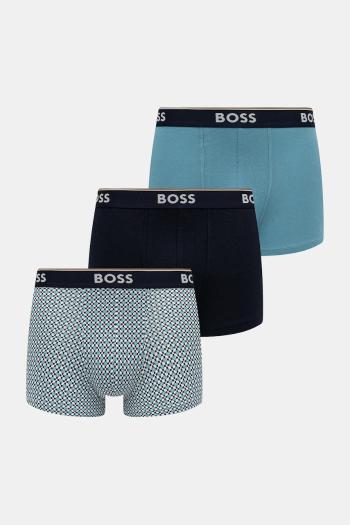 Boxerky BOSS 3-pak čierna farba, 50531701