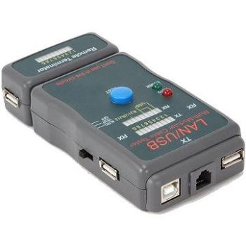 Gembird NCT-2 Ethernet kábel tester pre UTP, STP, USB