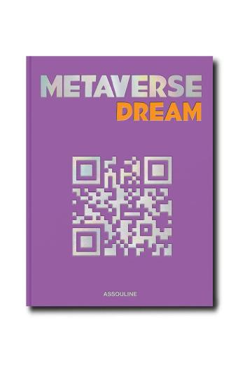 Kniha Assouline Metaverse Dream by Paul Dawalibi, Gregory Landegger, English fialová farba