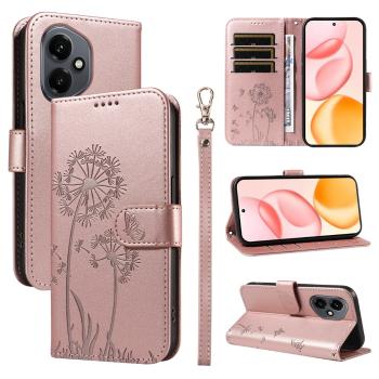 ART DANDELION Peňaženkové puzdro pre Honor 400 5G ružové