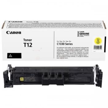 Canon T12 5095C006 žltý (yellow) originálny toner