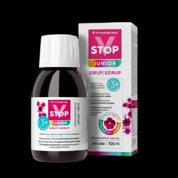 VIROSTOP sirup Junior 3r+jahoda 100 ml