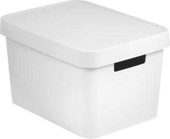 CURVER Úložný box INFINITY 17l s vekom | biela