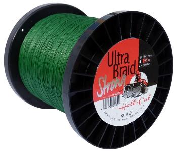 Hell-cat splietaná šnúra ultra braid strong zelená 200 m - priemer 0,60 mm / nosnosť 54,5 kg