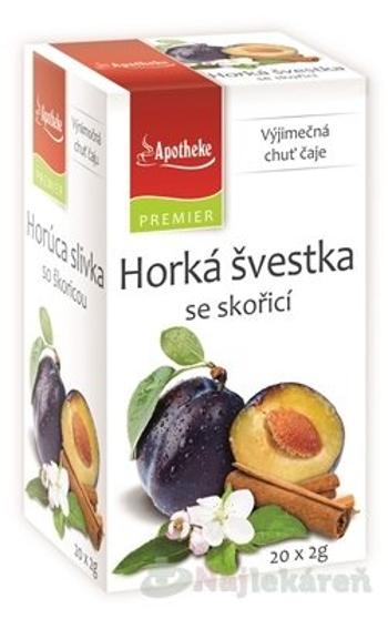 APOTHEKE PREMIER SELECTION ČAJ Horúca slivka, 20x2 g