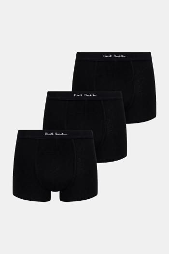 Boxerky Paul Smith 3-pak čierna farba, M1A-914-M3PK