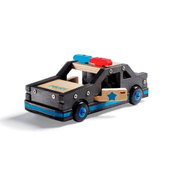 Stanley Jr. OK096-SY Stavebnice, policajné auto, drevo