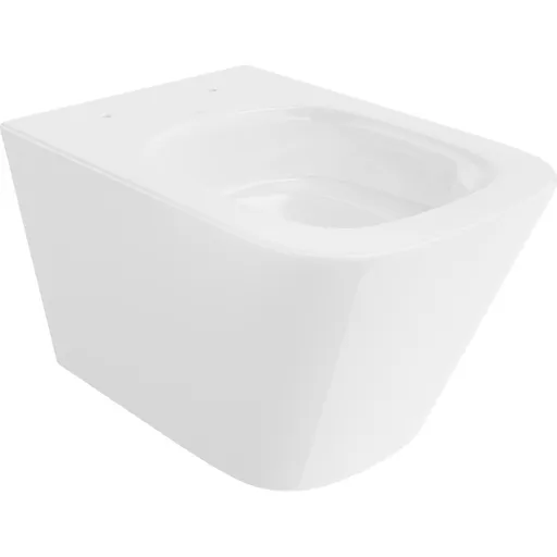 MEXEN - Teo Závesná WC misa Rimless Tornado, biela lesk 3385XX00T