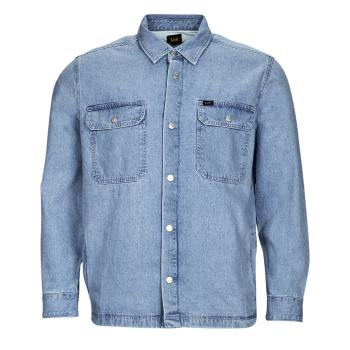 Lee  WORKWEAR OVERSHIRT  Džínsové bundy Modrá