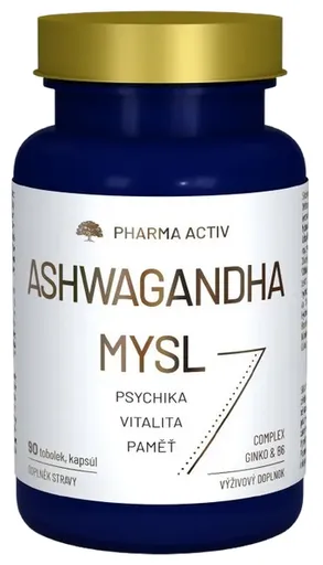 Pharma Activ Ashwagandha Myseľ 90 kapsúl