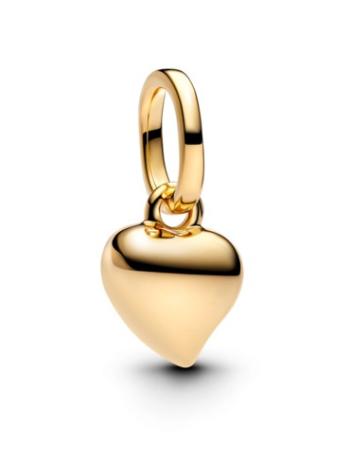 Pandora Drobný pozlátený prívesok Srdce Shine 763691C00