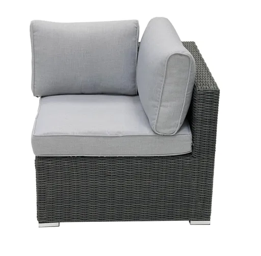 DEOKORK Ratanový rohový diel SEVILLA (antracit)