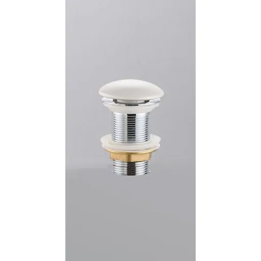 Prietokový umývadlový vtok SAT Infinitio 5/4 "biela lesklá PZATKAWH