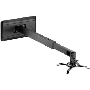 AlzaErgo Projector Mount W11B Wall čierny (APW-EGPMW11B)