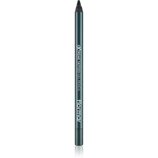 flormar Extreme Tattoo Gel Pencil vodeodolná gélová ceruzka na oči odtieň 03 Deep Green 1.2 g