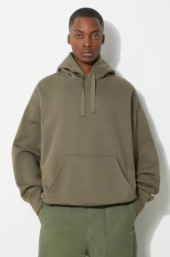 Mikina Vans Premium Standards Surplus Po Hoodie LX pánska, zelená farba, s kapucňou, jednofarebná, VN000GVQCHZ1