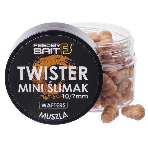 Feederbait twister mini šlimak wafters 10/7 mm 25 ml - mušľa