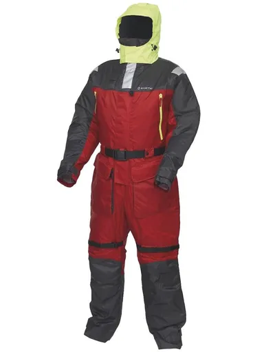 Kinetic plávajúci oblek guardian flotation suit red stormy - m