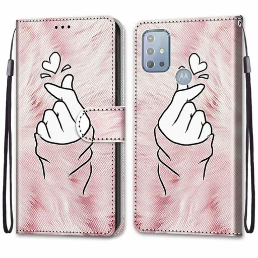 ART Peňaženkový kryt Motorola Moto G10 / G20 / G30 HEART