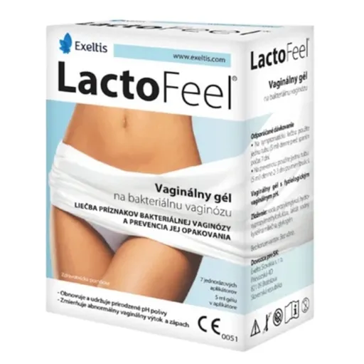 LACTOFEEL Vaginálny gél 7 x 5 ml