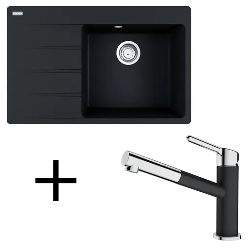 Franke set G227 (CNG 611-78 TL + FC 3055.424) onyx